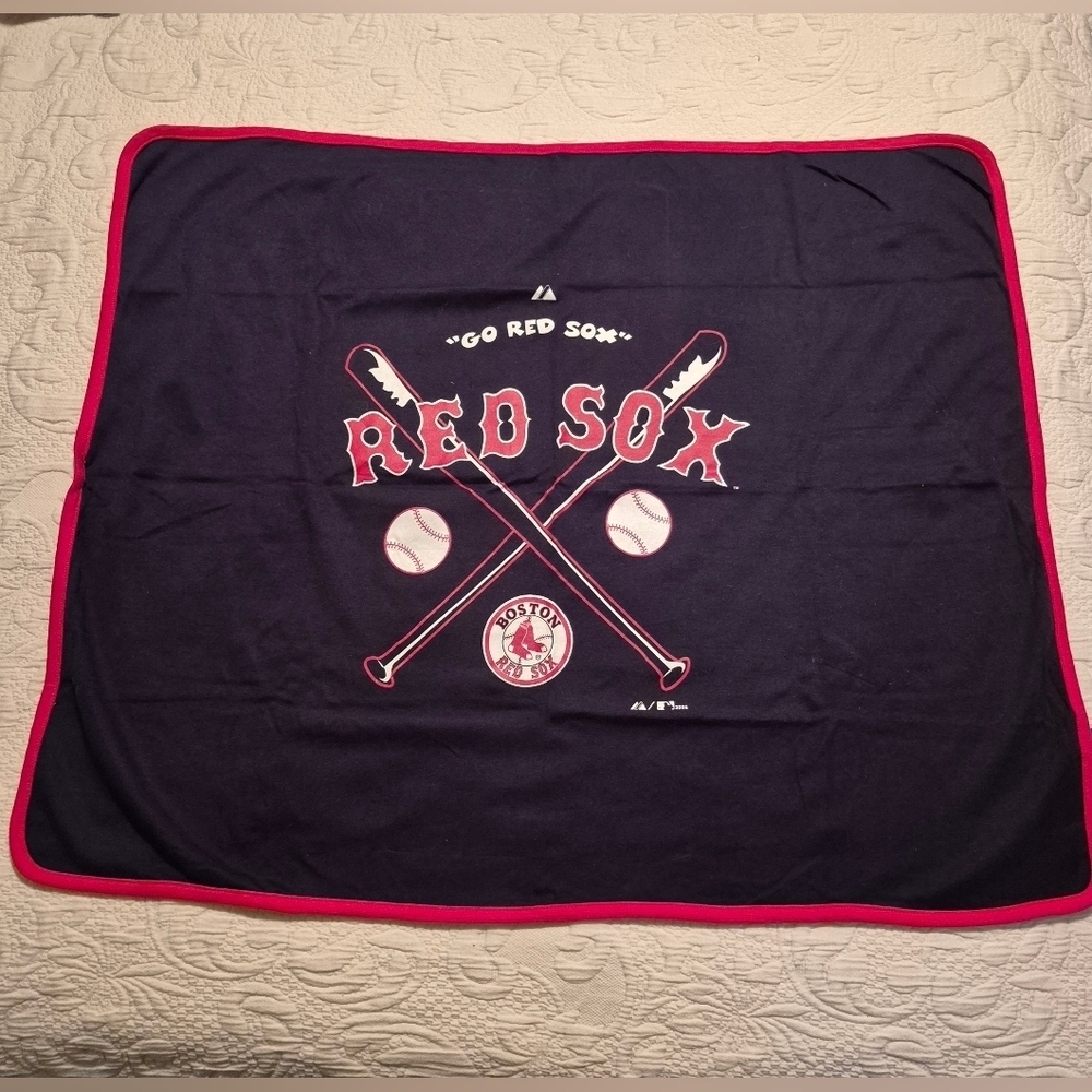 Boston Red Sox navy with red trim 33" x 27" New no tags